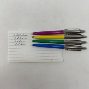 Parker Jotter Originals Ballpoint Pen Collection SET of 4 Medium Point Black Ink